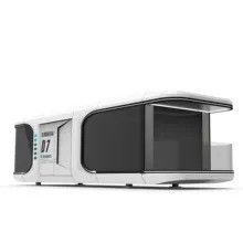 Affordable Prefabricated Hospital Capsule Hotel Container House with Victorian Design