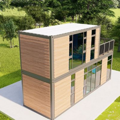 Affordable Prefab Container House For Hotel In White/Gray/Black