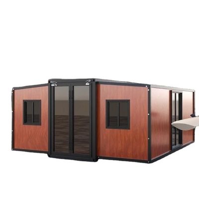 Family House Luxury Expandable Prefab Container Home with Movable and Foldable Design