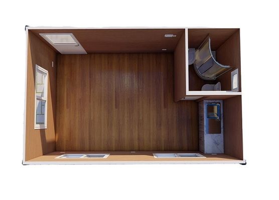 Easy Assemble Lowes Prefab Home Kits House IBOXB Prefabricated Homes PVC Sliding Window