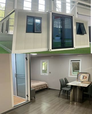 Family House Luxury Expandable Prefab Container Home with Movable and Foldable Design