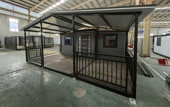 Family House Luxury Expandable Prefab Container Home with Movable and Foldable Design