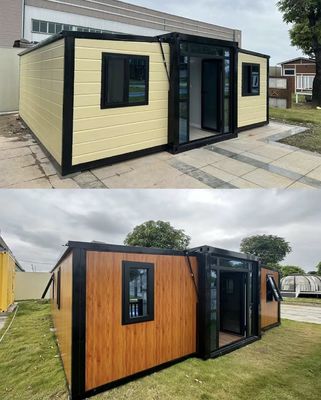 Family House Luxury Expandable Prefab Container Home with Movable and Foldable Design