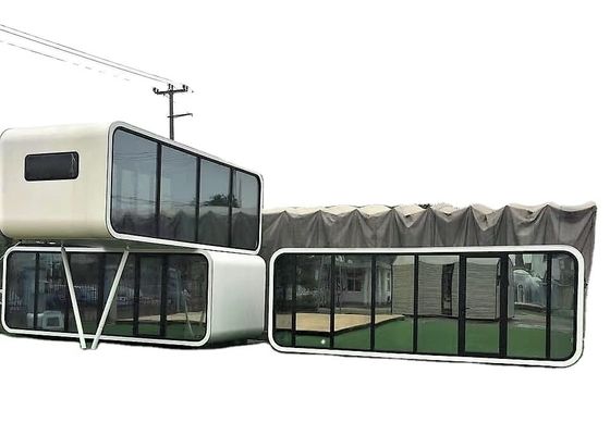 20ft/40ft Modern Design Style Container Office House with Light Steel Structure Frame