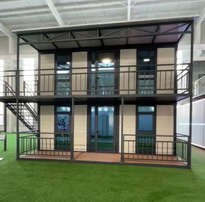 Expandable Prefab Container House Sandwich Panel Construction for Customized Design