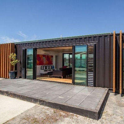 Modern Easy Assemble Lowes Prefab Home Kits House With PVC Sliding Window