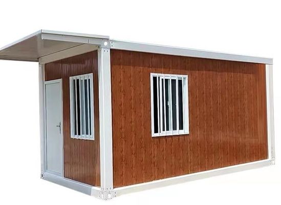 18mm MGO Board Floor Prefab Tiny Container House For Hotel Accommodation
