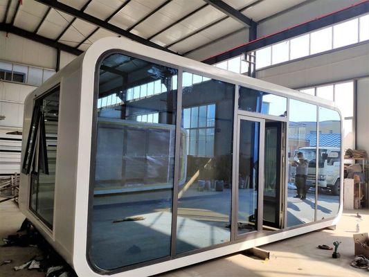 Advantage of Wooden Movable Prefabricated House Fast Install Smart Apple Container House
