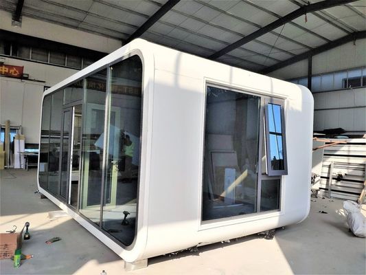 Advantage of Wooden Movable Prefabricated House Fast Install Smart Apple Container House