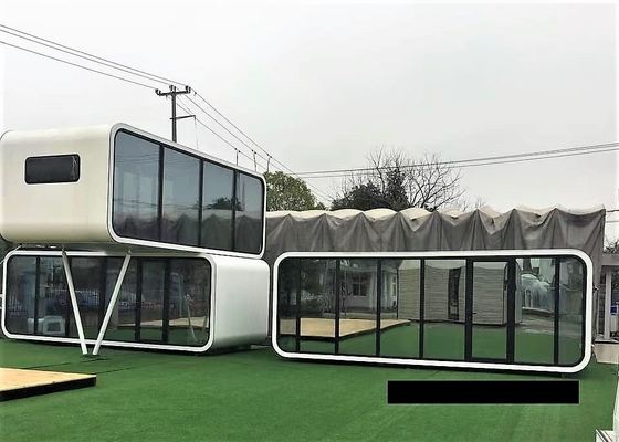 Advantage of Wooden Movable Prefabricated House Fast Install Smart Apple Container House