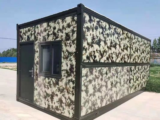 Fast Installation Steel Container House Home With Aluminum Window Steel Structure