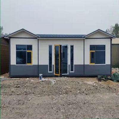 Earthquake Resistant SIP Panel House Shell Package Container Houses For Plant