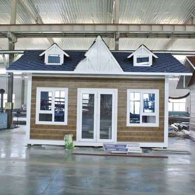 Prefabricated 20Ft Houses Luxury Tiny House With Sturdy 18mm MgO Board Floor