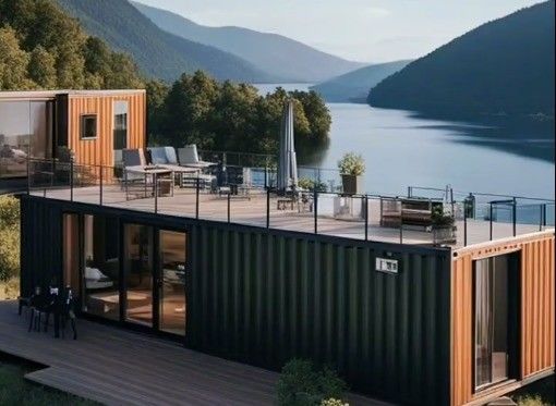 20ft 40ft Expandable Prefabricated Homestay Hotel With Garden Bedroom Cotainer