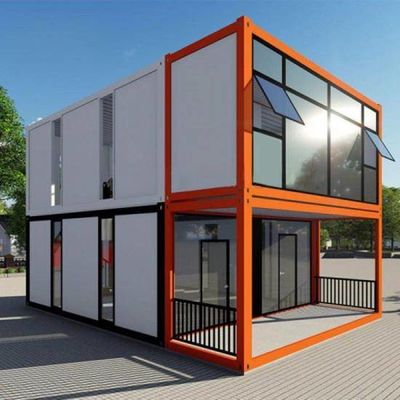 18mm MGO Board Prefab Container House Solution With Online Support