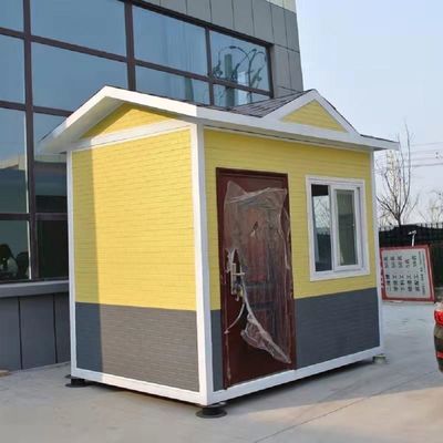 Galvanized Steel Frame Prefab Tiny House On Wheels For Space-Saving Solution