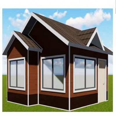Modern Prefabricated Tiny House Sandwich Panel With PVC Sliding Window