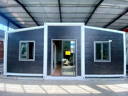 Customized Color Double Tempered Glass Window Warehouse Prefabricated Modular