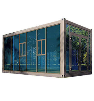 Galvanized Steel Frame Prefabricated Warehouse For Temporary Housing