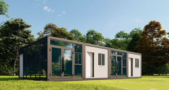 Galvanized Steel Frame Prefabricated Warehouse For Temporary Housing