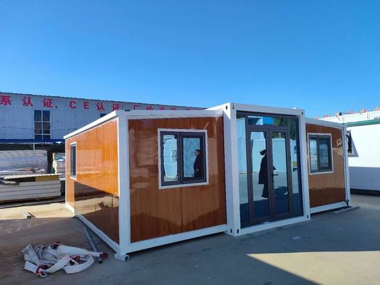 Portable Fast Install Sandwich Panel 20/40FT Prefab Container House for Luxury Living