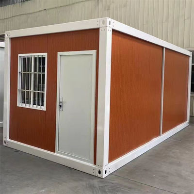 PVC Sliding Window Galvanized Steel Frame Prefab Container Homes