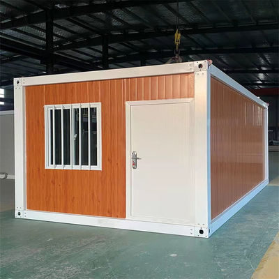 PVC Sliding Window Galvanized Steel Frame Prefab Container Homes