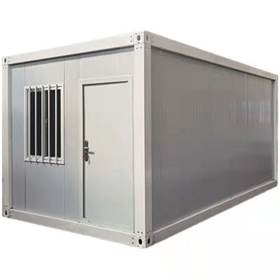 Galvanized Steel Frame Prefab Container Home With Weather Resistant Materials