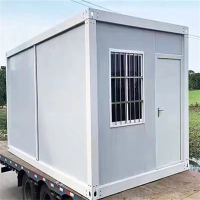 Galvanized Steel Frame Prefab Container Home With Weather Resistant Materials