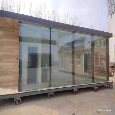 Expandable Tiny Prefab Home Garden House With PVC Sliding Window Expandable