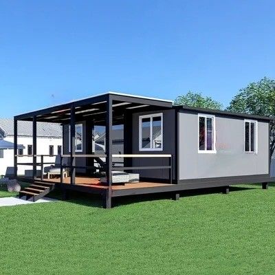 Expandable Container House with Modern Design Style and Weather-Resistant Structure
