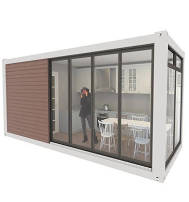 20ft Or 40ft Office Building Prefab Modular Homes Container House Flat Pack
