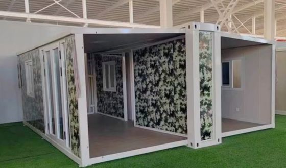 Customized Luxury Cotainer House 30 Years Life Span Prefabricated Expandable Container