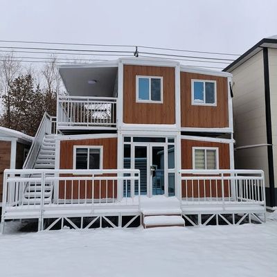 Outdoor Mobile Living 20FT/40FT Modern Luxury Folding Prefabricated Steel Hotel Shipping Container