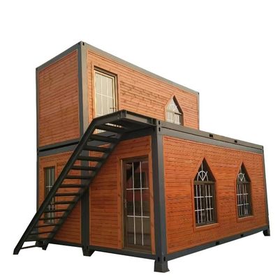 Prefab Modular Container House with 18mm MGO Board Floor and Galvanized Steel Frame