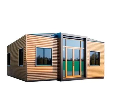 20ft or 40ft Steel Structue Frames Expandable Container House for Foldable Resort Home