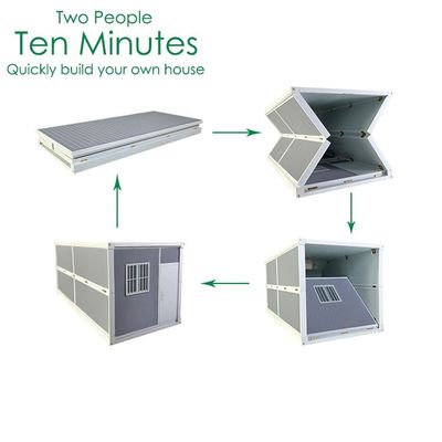 Fast Build Sandwich Panel Prefab Living Container Tiny House for Modern Design Living