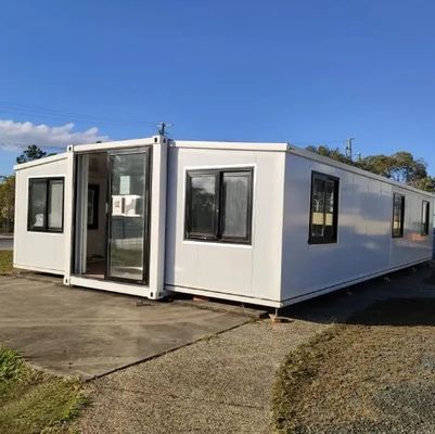 20ft or 40ft Steel Structue Frames Expandable Container House for Foldable Resort Home