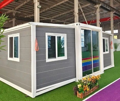 20ft or 40ft Steel Structue Frames Expandable Container House for Foldable Resort Home