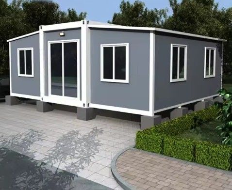 20ft or 40ft Steel Structue Frames Expandable Container House for Foldable Resort Home