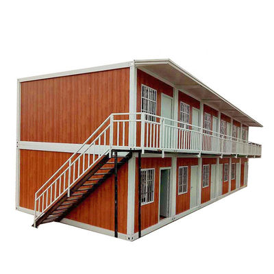 Steel Door 2 Storey Prefab Modular 3 4 Bedroom Container House