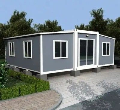 Workshop Warehouse 20FT 40FT Modern Steel Prefab Tiny Mobile Modular Expandable House