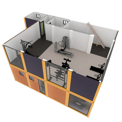 Modern Design Style Outdoor Container House with Steel Structure and EPS Sandwich Panel