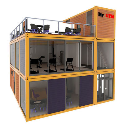 Modern Design Style Outdoor Container House with Steel Structure and EPS Sandwich Panel