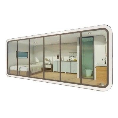 Mobile Modern Design Style Luxury Capsule Hotel Apple Cabin Space House