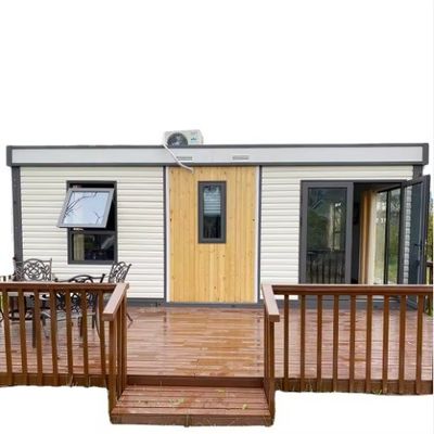 Aluminum Window Portable Container House for Homestay Hotel Garden Bedroom and Fast Build