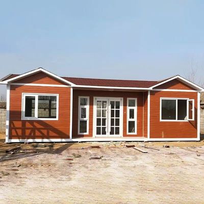 Wood Tiny House In White / Gray / Black With 18mm MgO Board Floor