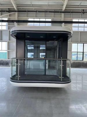 Light Steel Prefab House Portable Prefabricated Luxury Space Capsule Container