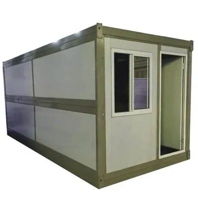 Waterproof Sandwich Panel Prefab Modular Mobile Living Container House Customized Color
