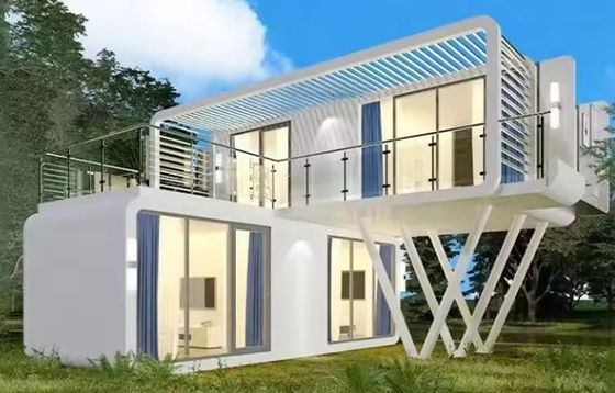 Steel Luxury Container House Customized Size For Multifunctional Apple Warehouse